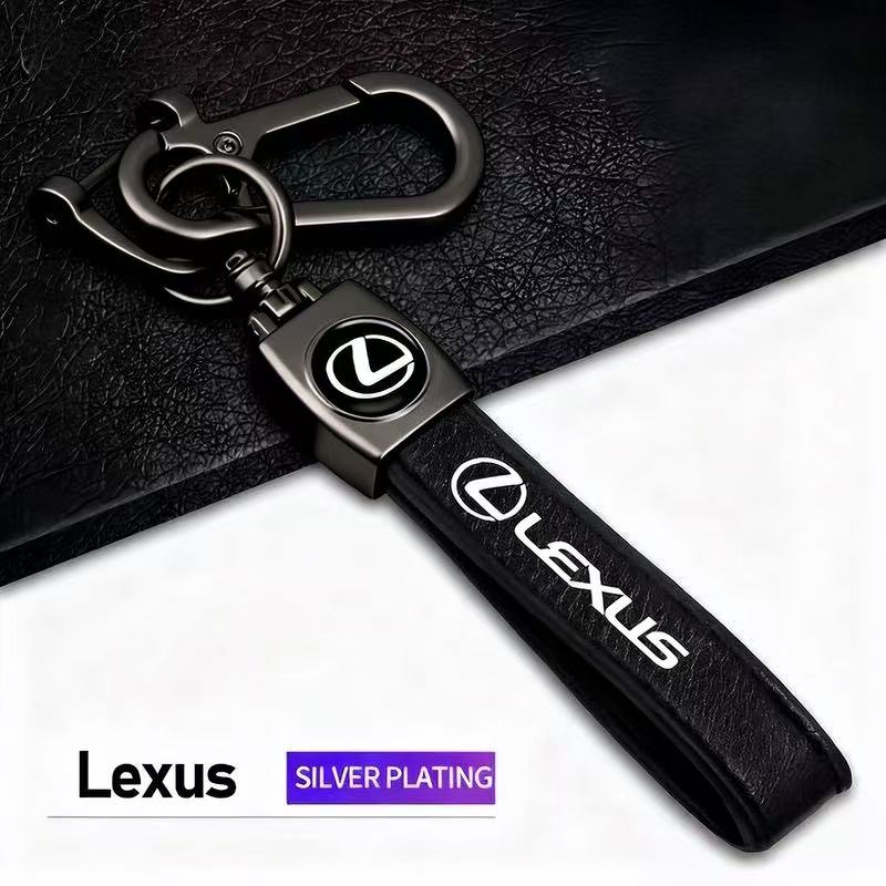 Car Metal Key Chain Auto Emblem Key Ring Pendant For Lexus RX300 IS200 IS250 ES350 Ct200h UX250h NX300h RX350 ES300h RX400h NX
