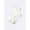 GU by Uniqlo Style Heat Rib Pile Ankle Socks