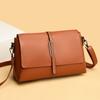 Soft Genuine Leather Messenger Bag for Women Multilayer Bag Shoulder Crossbody Bag Luxurious Design Lady's Shape Bag