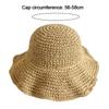 Соломенная шляпа с защитой от ультрафиолета, плетеная солнцезащитная кепка, модная пляжная шляпа для путешествий на свежем воздухе, модный образ