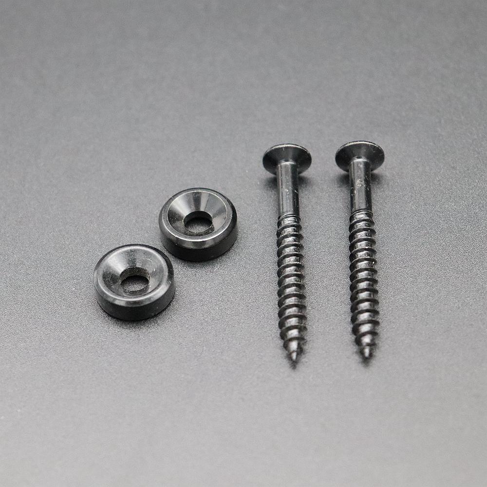4 шт. Крепежные винты для грифа гитары, втулки и болты для электрогитары, бас-гитары