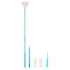 Скребок для водорослей Губка из алюминиевого сплава Очистители стекла аквариума для аквариума Синий