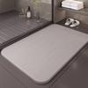Твердый впитывающий коврик из диатомовой грязи, нескользящий коврик для ног у двери туалета, впитывающий коврик для туалета, коврик для пола в ванной.