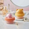Beauty Egg Storage Box Cute Little Bear Portable Sponge Breathable Powder Puff Makeup Eggs Makeup Dust Cleaning Boxs