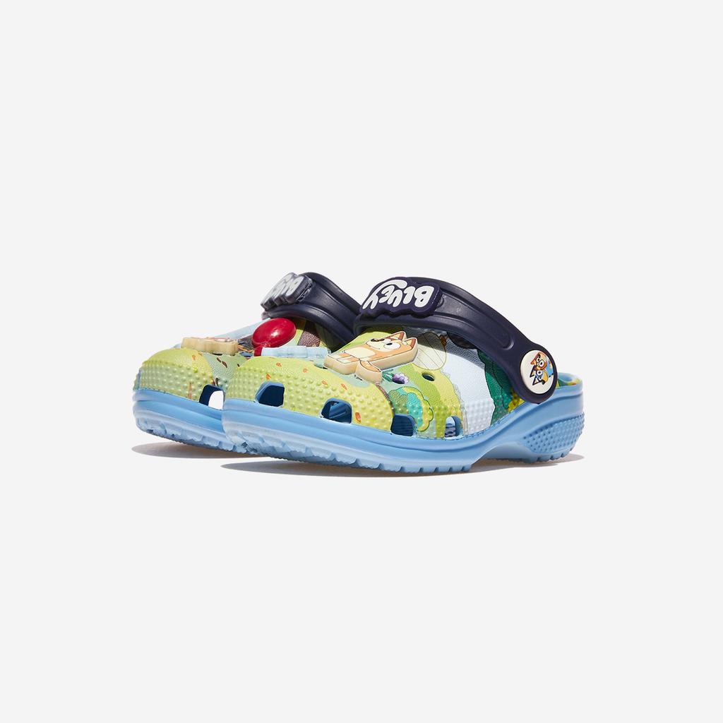Crocs Bluey Classic Clog Toddler, CRS210559, 1010110705, популярная корейская обувь