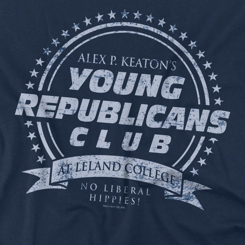 Family Ties Mens Young Republicans Club T-Shirt