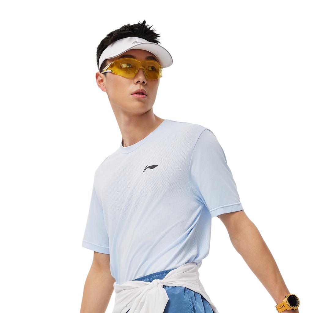 Мужская футболка Li Ning Небесно-голубая ATSU195-3