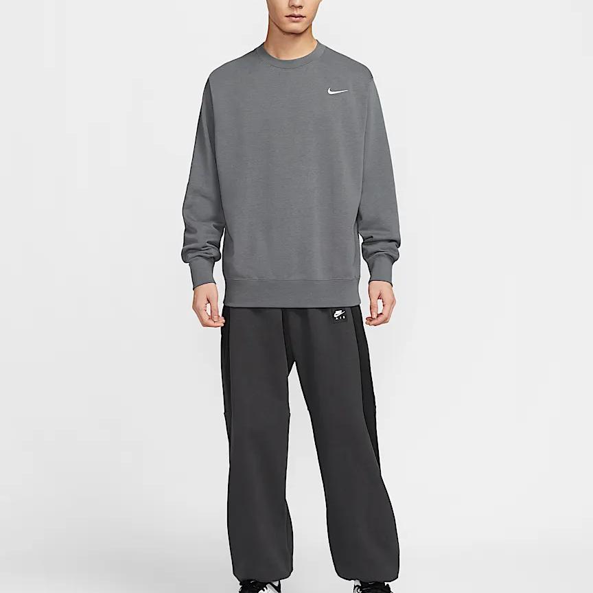 Nike Худи мужское Team Club Series Casual Свободное Удобное Толстовки Темно-серое IB8825-021
