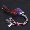 12 LED Lighting System Kit Simulation Flashing Lights for 1/10 1/8 RC Car / Truck / Crawler
