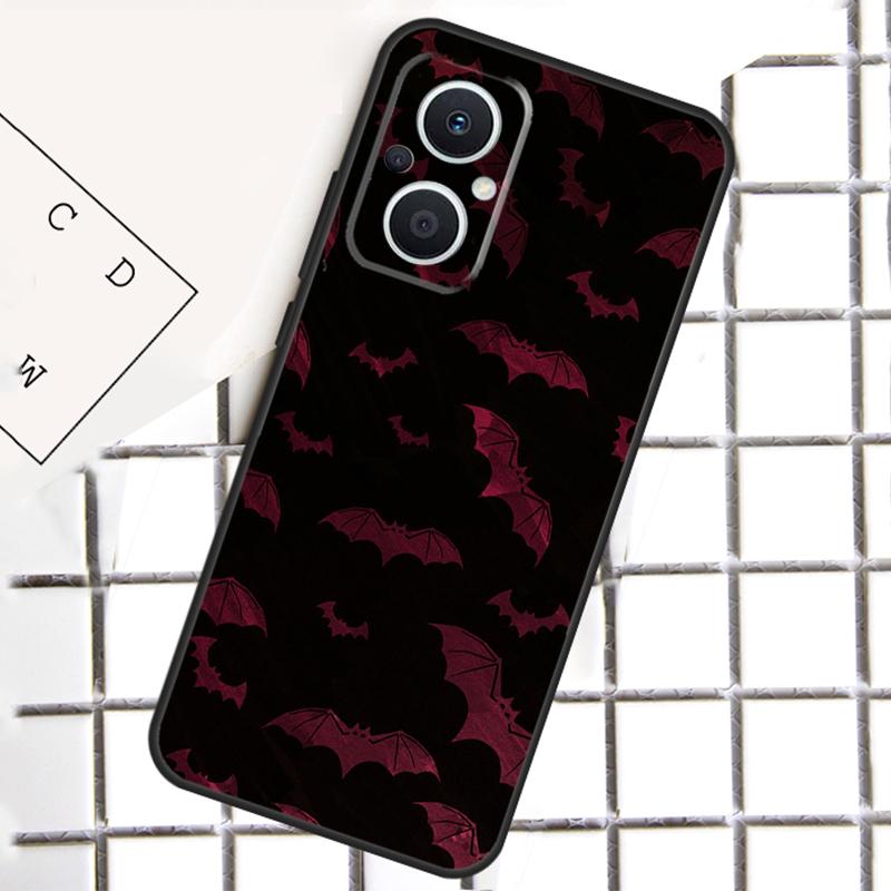 Чехол для телефона с летучими мышами-вампирами для OPPO Reno 14F 10 11 12 13 F 14 Pro 8T 7 8 Lite OPPO Find X8 X6 X5 X9 Pro