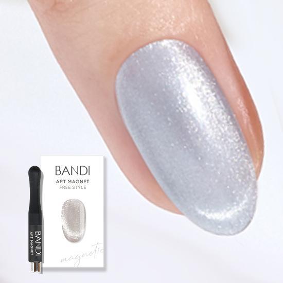 4 вида арт-магнитов Bandi (магниты для ногтей)