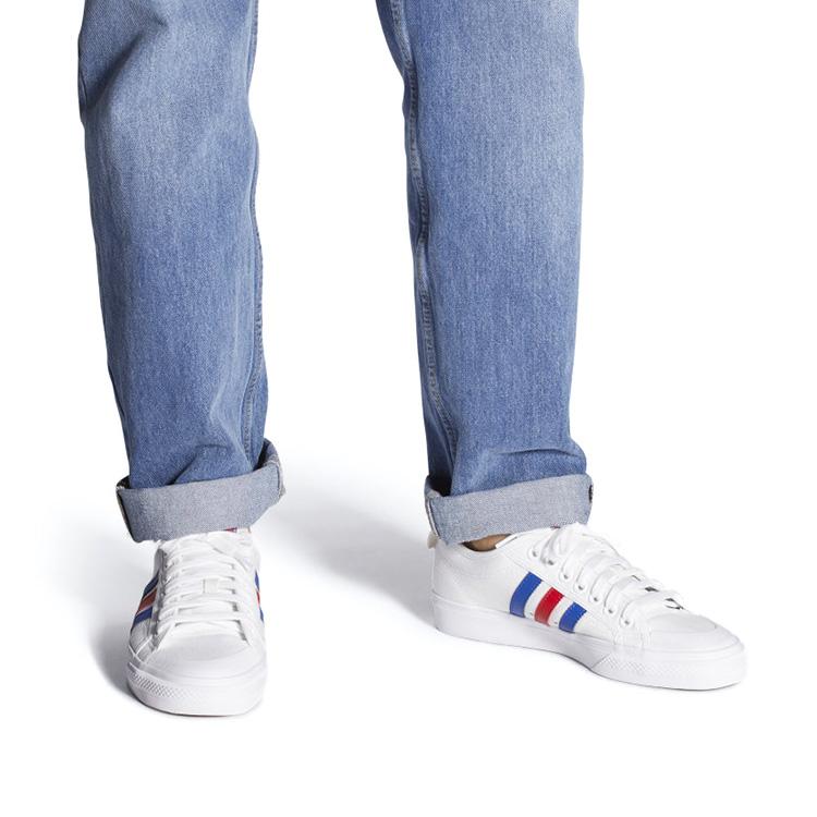 adidas Ницца Белый Алый Королевский FV0657