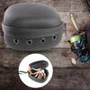 Fishing Reel Bag with Drain Hole Zipper Closure Waterproof Drum/Spinning/Raft Reel Fishing Pouch