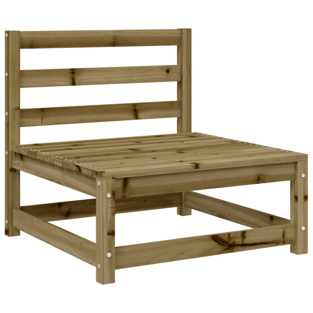 6 Piece Garden Sofa Set Pressure Treated Pine Wood