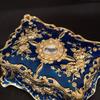 Ретро Металлические Поделки Европейский Стиль Шкатулка для Ювелирных Изделий Креативная Высококлассная Коробка для Хранения Колец и Ожерелий Небольшая Подарочная