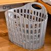 Laundry Basket with Ergonomic Handle Large Capacity Foldable Design Clothes Hamper Ventilated Multifunctional Storage Basket
