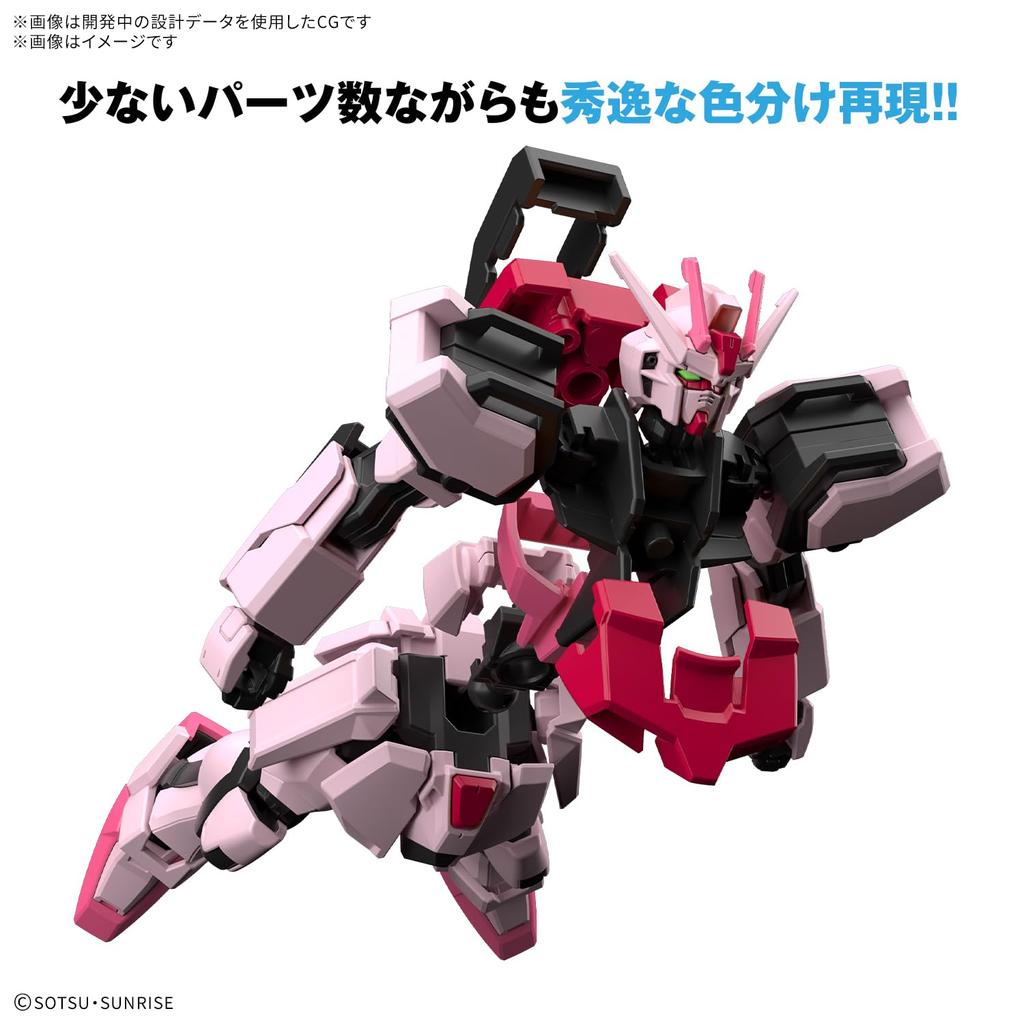 BANDAI SPIRITS ENTRY GRADE EG Мобильный костюм Gundam SEED Strike Rouge масштабная пластиковая модель 1/144 с цветовой кодировкой