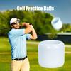 Golf Practice Balls Full Swing Limited Flight Golf Practice Balls Mini Plastic Golf Training Aid for Indoor Outdoor Practice