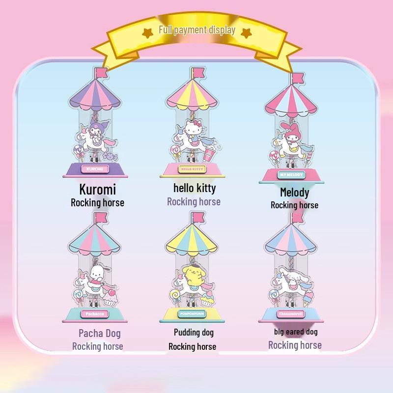 Серия «Романтическая свадьба семьи Sanrio» Милая кукла-фигурка Украшение