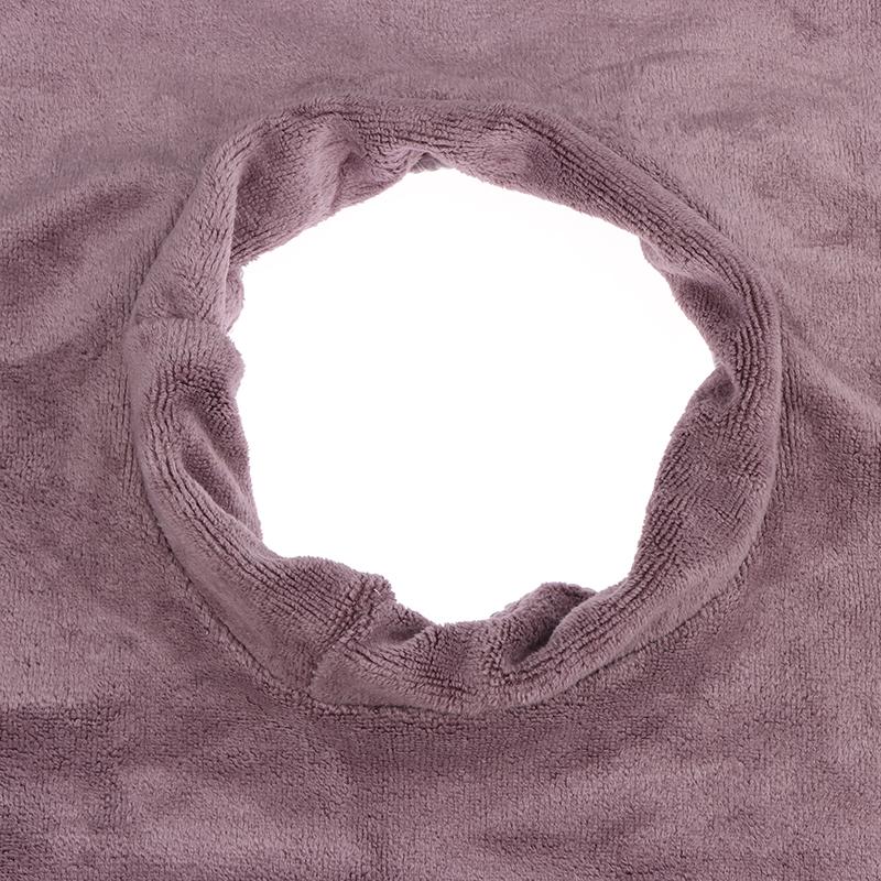 35*35 Cm Thickened Beauty Spa Massage Table Planking Face Towel With Hole Bed Bandana