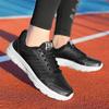 Fashion Black Sneakers for Men High Quality Casual Sneakers Autumn Winter Leisure Outdoor Non-slip Male Artificial Leather Sports Shoes