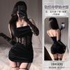 Red Christmas Sex Underwear Sexy Pure Sex Clothing Velvet Uniform Set
