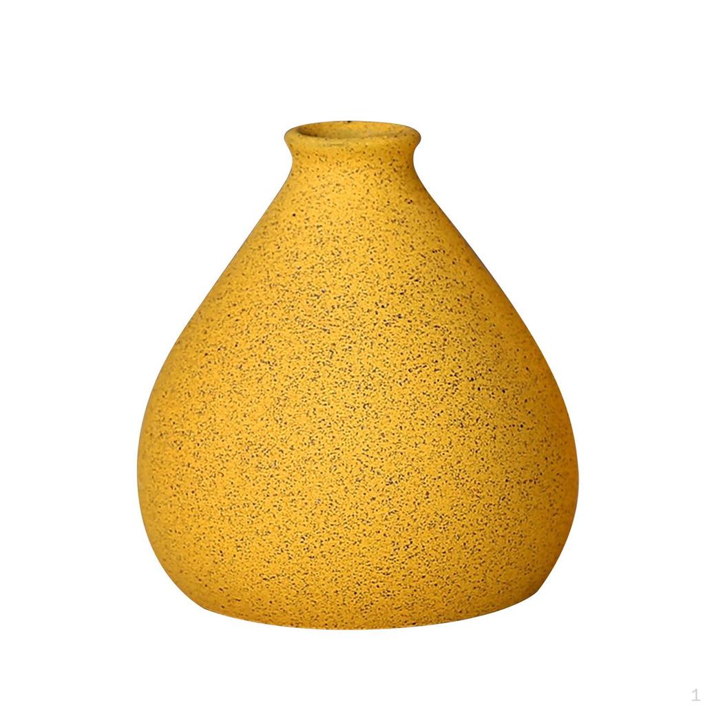 Керамическая ваза для цветов, горшок для бутонов, кашпо для вечеринки, офиса, комнатных растений, книжной полки