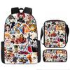 One Piece School Bag Collection With Durable Oxford Material And Comfortable Air Cushion Straps For Elementary Students