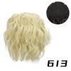 MISS WIG Synthetic Claw Clip In Bun Ponytail Wig Extension Wavy Curly Drawstring Ponytail Wig For Elegant Women Daily Wear