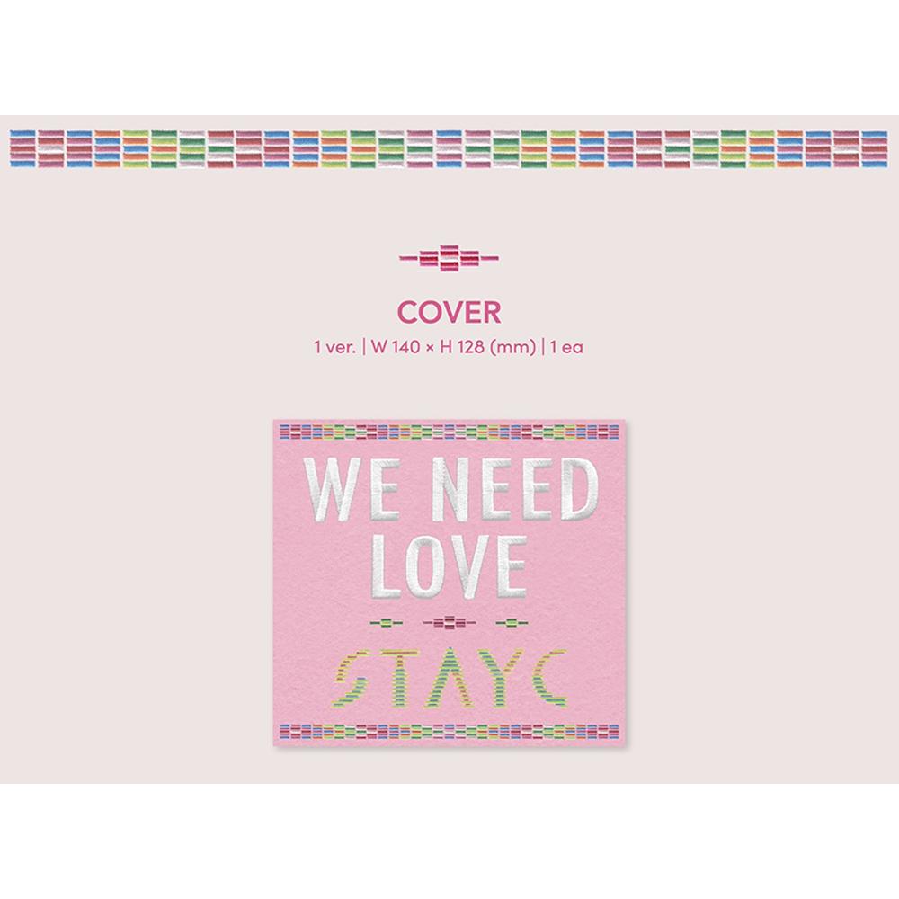 STAYC [WE NEED LOVE] Limited Digipack Album
