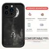 Новый черный кейс-лестница для астронавта с канавками для iPhone 14-17 Pro Max.