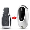 Для Mercedes Benz W205 W203 W204 W210 W211 W212 A B E S G Класс Ключ Glc Cla Amg Bga Nec 2000+ Год Модифицированный Автомобильный Чехол для Ключа