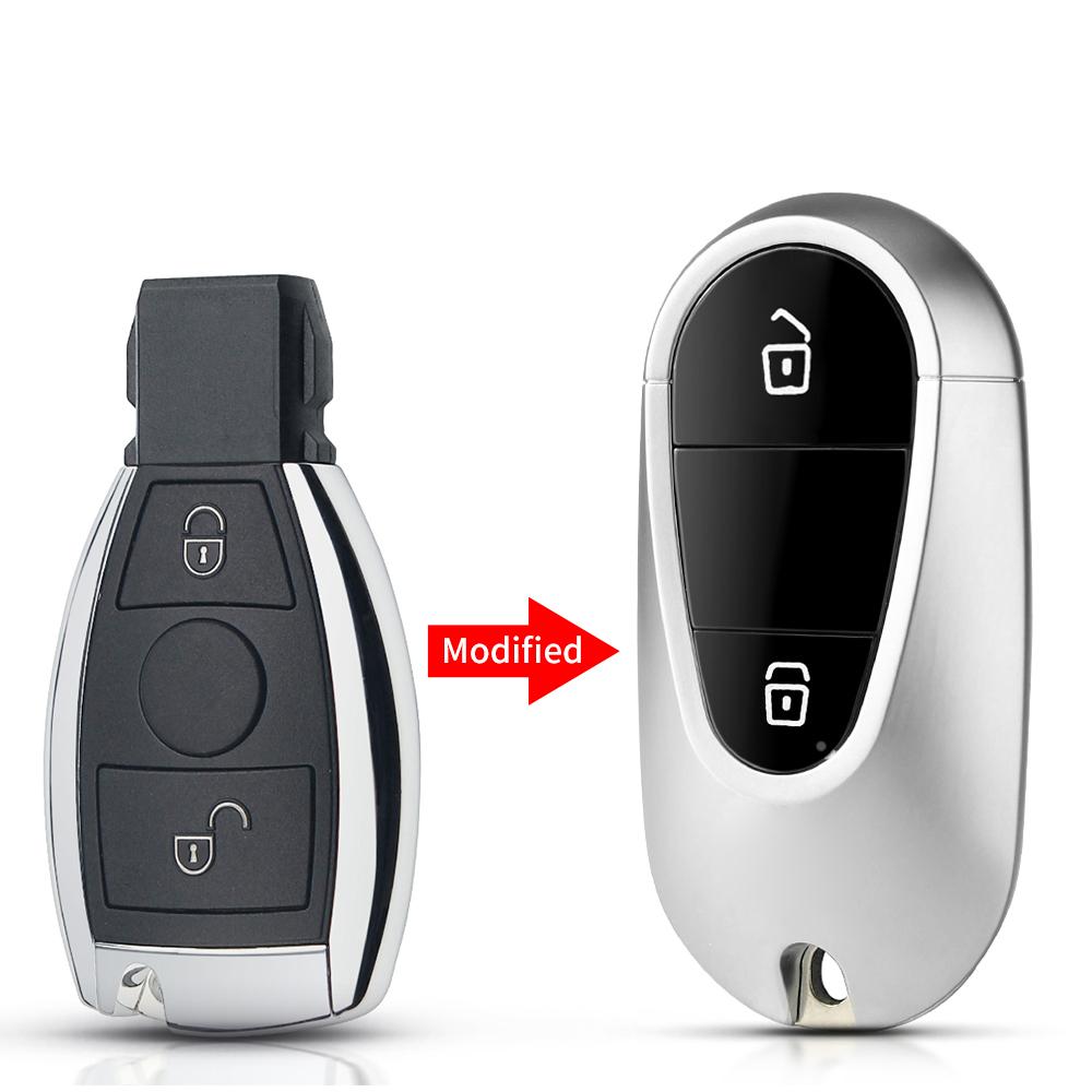 Для Mercedes Benz W205 W203 W204 W210 W211 W212 A B E S G Класс Ключ Glc Cla Amg Bga Nec 2000+ Год Модифицированный Автомобильный Чехол для Ключа