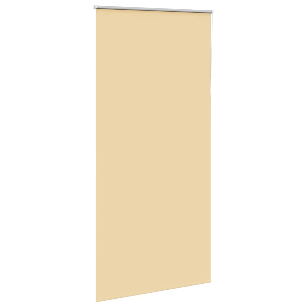 Roleta Zaciemniająca Beżowa 90X210 Cm Szerokość Tkaniny 85,7 Cm
