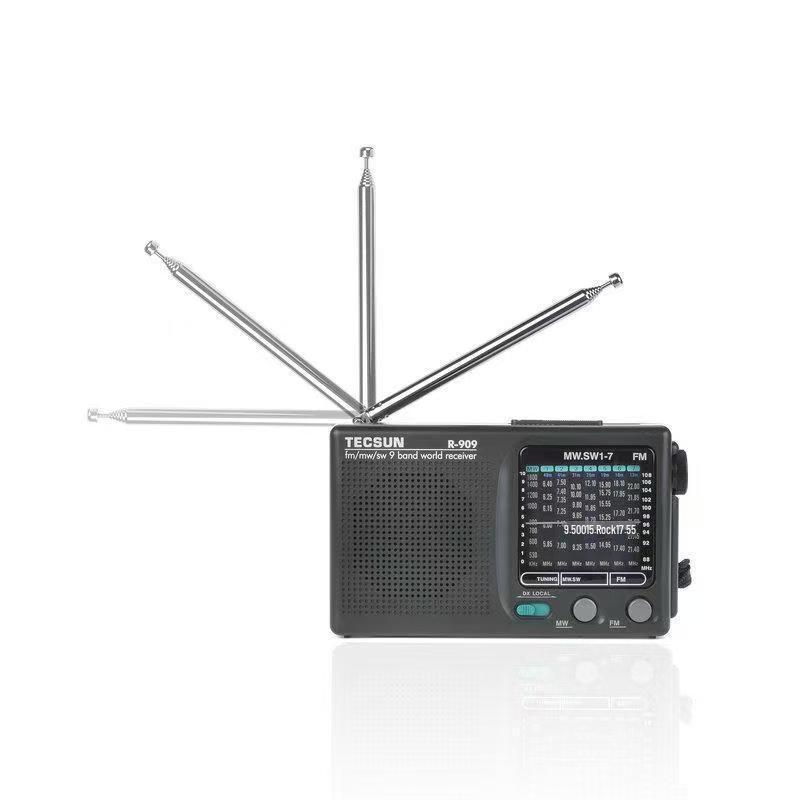 Tecsun R-909 Портативное многодиапазонное FM-радио для пожилых людей