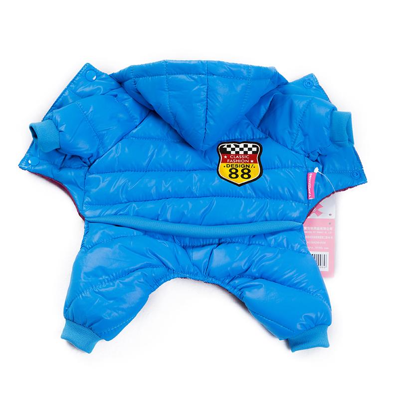 Зимняя теплая одежда для домашних животных для маленьких собак, одежда для щенков, толстовки с капюшоном для чихуахуа, одежда для французского бульдога, пальто для мопса, водонепроницаемое пальто из искусственной кожи для собак