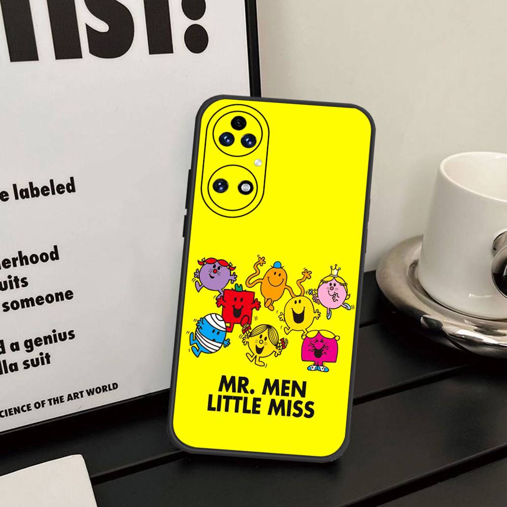 Gifts Mr Men And Little MisS Phone Case For Huawei P 8 9 10 20 30 40 50 Pro Lite Psmart Honor 10 Lite 70 Mate 20lite