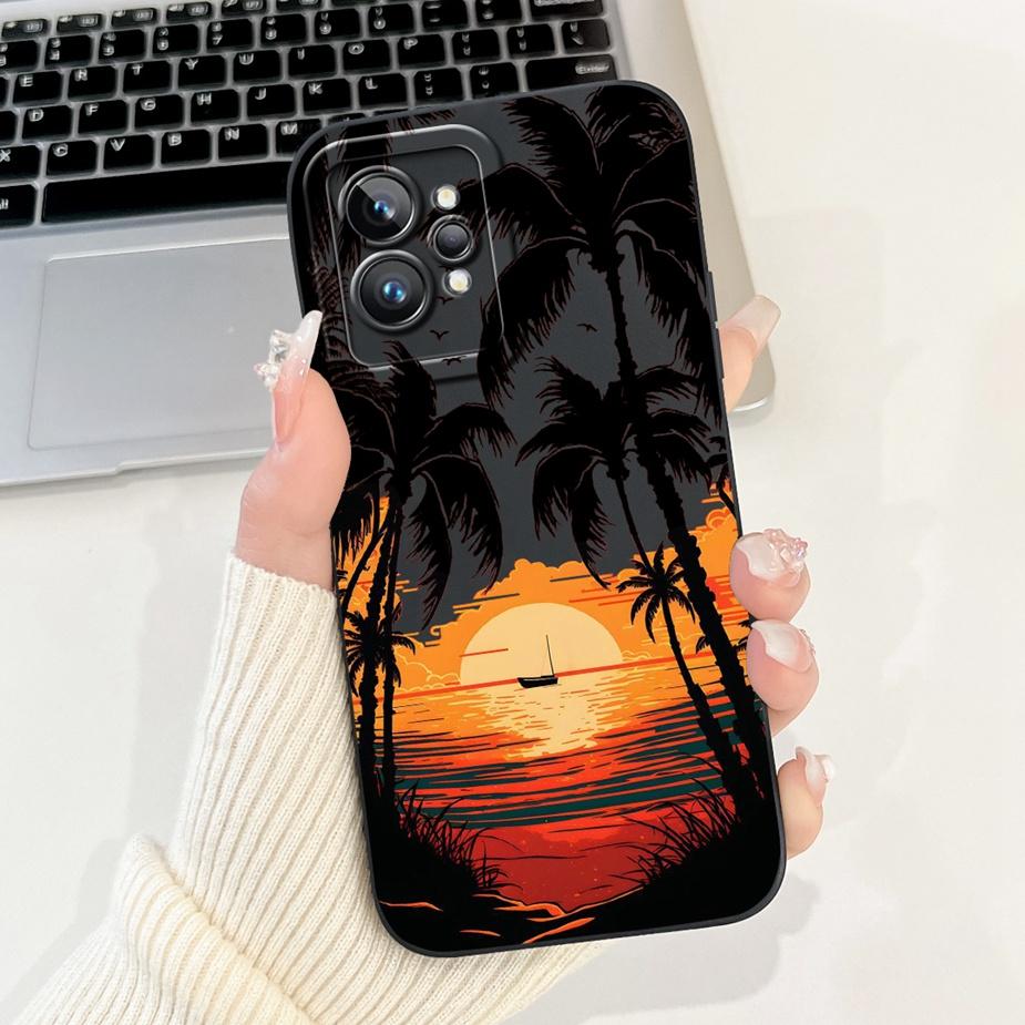 Чехол для Realme GT2 Pro RMX3301 Милый Модный Мультяшный Чехол Ударопрочный Чехол для Телефона Для Realme GT 2 Pro RealmeGT2 RMX3310 Мягкие Сумки