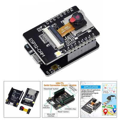 ESP32-CAM /ESP32-CAM-MB WIFI Bluetooth Макетная плата CH340G OV2640 Камера