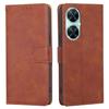 For Huawei Enjoy 60 Pro / nova 11i / Maimang 20 Leather Shell Cowhide Texture Wallet RFID Blocking Phone Stand Cover