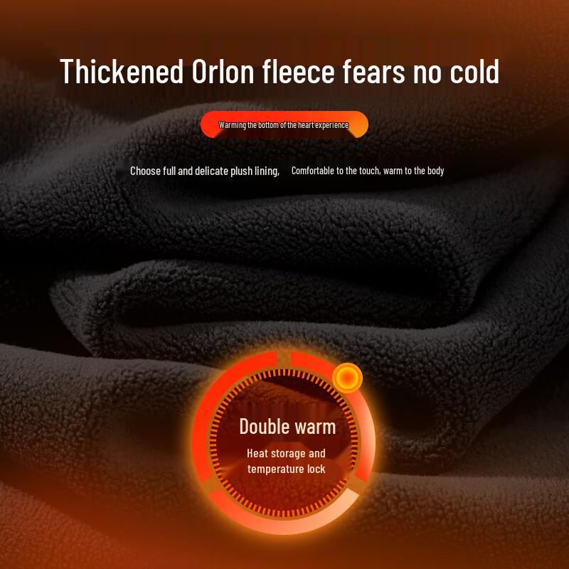 Baleno Thickened Fleece-Lined Unisex Round Neck Sweatshirt