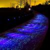 New Outdoor Luminous Stones Glow In Dark Garden Pebbles Fish Tank Decoration Pebble Rocks Aquarium Mix Color 100/200pcs/Bag RR21
