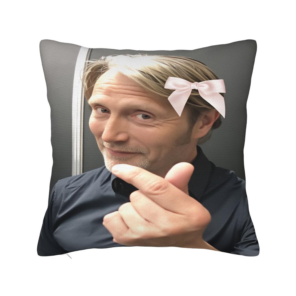 Mads Mikkelsen HHannibal Наволочка для подушки Модная наволочка для гостиной дивана Удобные наволочки Подарок