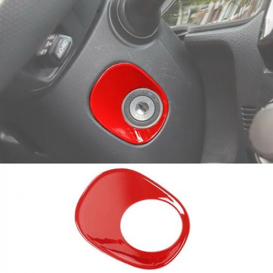 Red Engine Ignition Switch Button Cover Trim Bezel For 4runner 2010+ Accessories