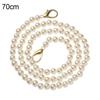 Sizes Shoulder Bag Straps DIY Purse Replacement Bags Handbag Handles Long Beaded Chain Pearl Strap