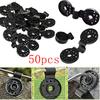 50Pcs Shade Cloth Clips Shade Fabric Clamps Grommets For Net Mesh Cover Sunblock Fabric In Garden Backyard Greenhouse Fixer