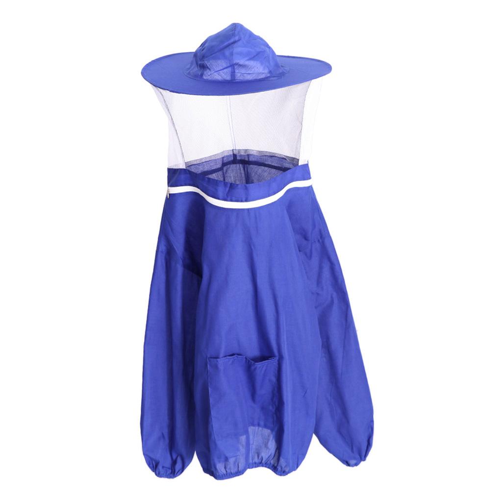 Пчеловодный костюм Защитный халат, Перчатки, Держатель рамки, Сетчатая шляпа