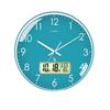 Timess P04A-4 Простые настенные часы с термометром и вечным календарем