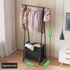 Rotating Multi-layer Coat Rack: Stylish Storage & Organization for Bedroom Floor.
