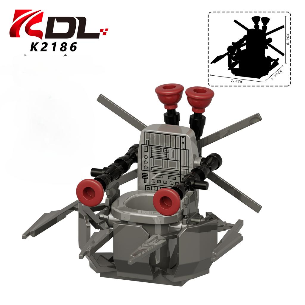 KDL826 Building Blocks Detainer Astro Skibidi Titan TVman Cameraman Speakman Scientist Gman Plunger Figure Brick Toys